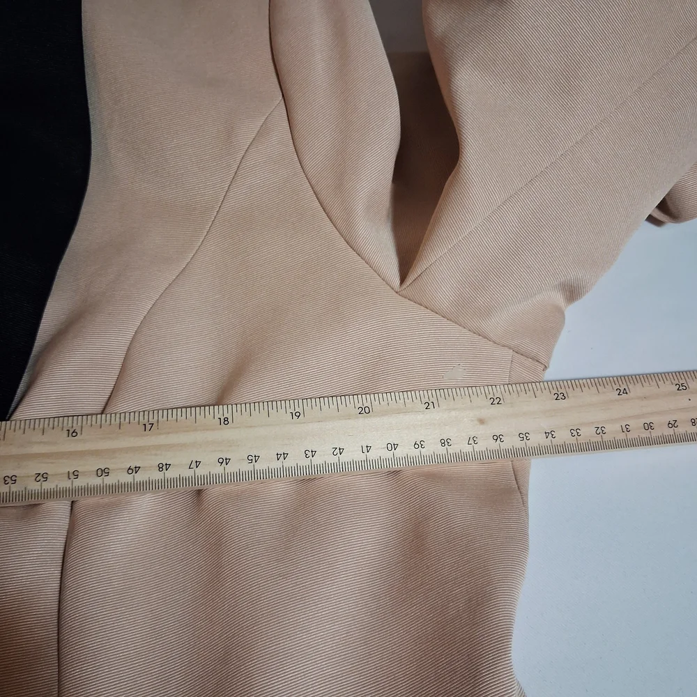 Eloquii Women's Tan Blazer with Black Trim Plus‎ Size 20 NWT